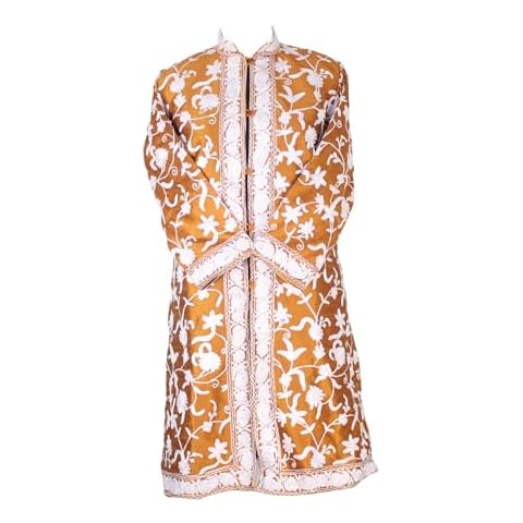 Manteau en soie brodé BATIN Cover