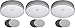 Produktbild Smartwares 10-Jahres- VdS Rauchmelder mit Magnethalter, 3er Set, Q zertifiziert, RM218SET/3