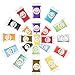 12 Colors Mica Powder Pigments Soap Dye for Soap Coloring - Soap Making Colorants Set - 0.18oz 12 Bags - Skin Safe for DIY Soaps, Bath Bombs, Candle Making, Nail Polishes, Resin Makeup Dye.