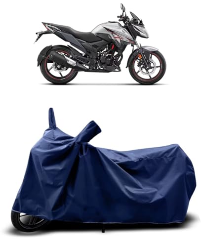 Image of CoverRide Bike Cover Waterproof Heavy Duty - All Weather Dustproof UV Protection Bike Cover for Honda Xblade 160 Outdoor Indoor Use with Windproof Buckle