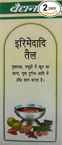 Baidyanath Jhansi Irimedadi Oil - 50 Ml, Pack of 2