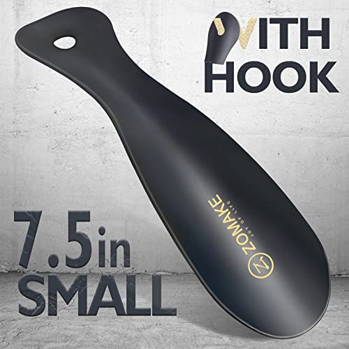 Image of ZOMAKE Long Shoe Horn for Seniors Men,Metal Shoehorn Long handle for Boots, Shoe Spoon Helper
