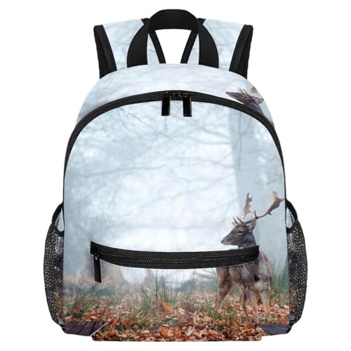 Petit sac à dos cerf magique avec poches bouteille cadeau idéal