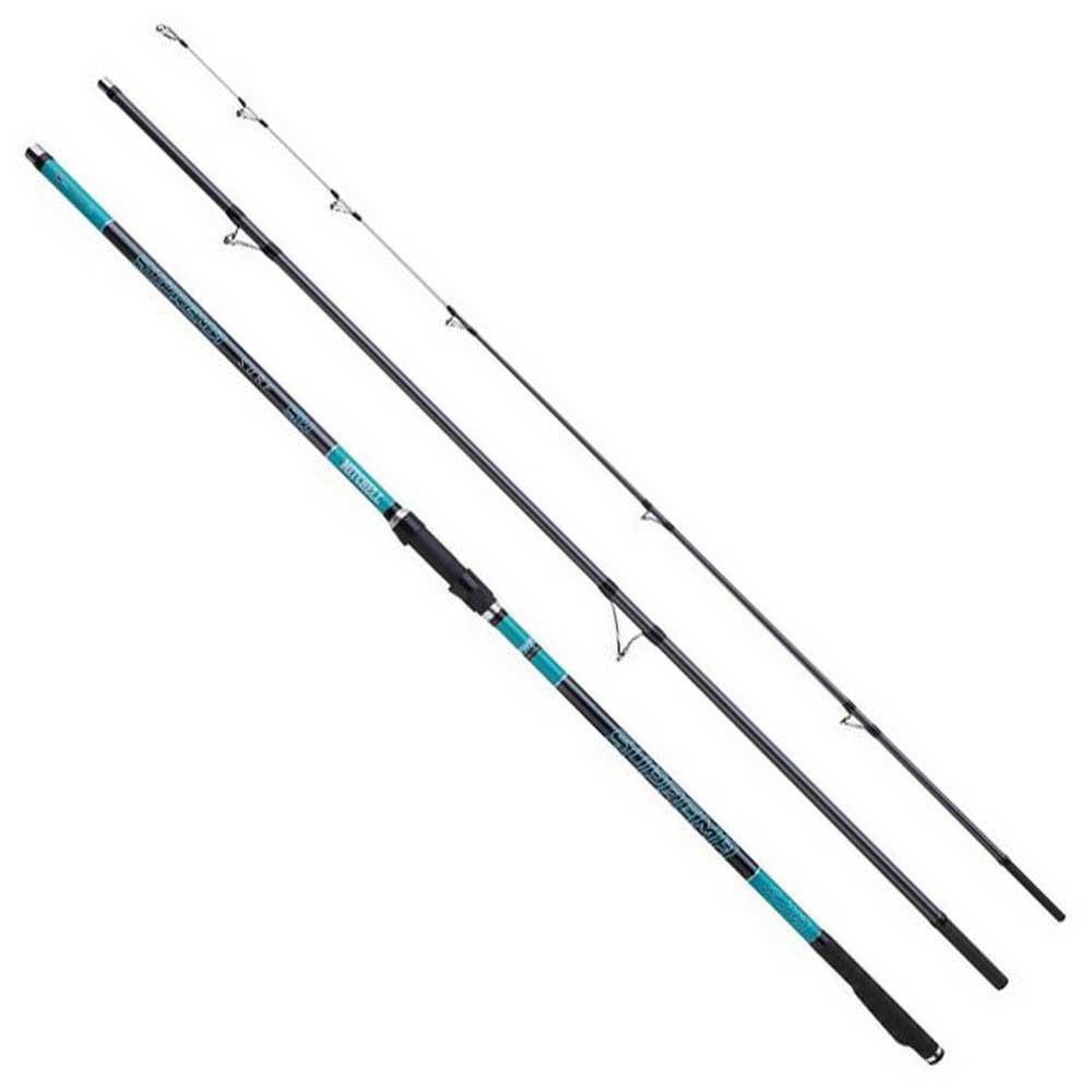 Mitchell Suprema SW Lowrider Caña de surfcasting | Blank de Carbono M30 de Alto módulo | Pesca en Agua Salada Desde la Playa para lubinas, bacalaos y Peces Planos | 4,50 m