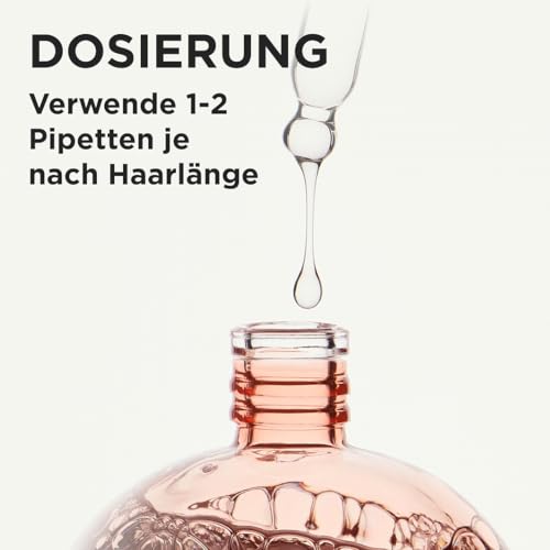 Kérastase Gloss Absolu Glaze Drops, Leichtes Haaröl für langes, zu Frizz neigendes Haar, Mit Wildrosenöl, Für ultimativen Glanz & Geschmeidigkeit, 45ml