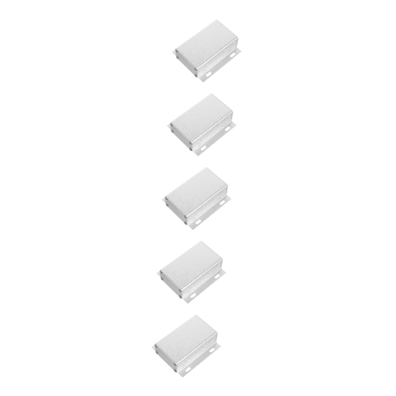 Gadpiparty 5pièces Boîte De Jonction Aluminium Étanche Enveloppe Électrique Robuste Pour Projets Électroniques Installation Facile Et Dissipation De Chaleur Optimale