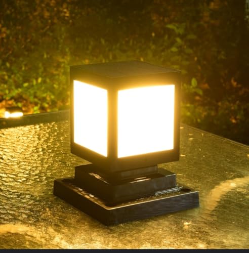 Image of BrighLyt Outdoor Gate Light & Garden Lamp - Waterproof LED Pillar Light for Main Entrance, Balcony & Pathway (GL21, Pack of 1)