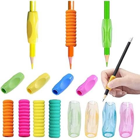 Devenirriche 12 Stück Bleistift Griffe Cover