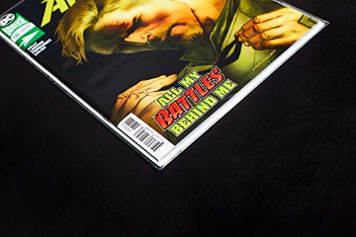 Image of Big Fudge 50 Comic Book Bags and Boards - Protector Sleeves for Comics and Magazines - Archival Protection for 1990s to Current Comic Books - 7.25 inch x 10.5 inch