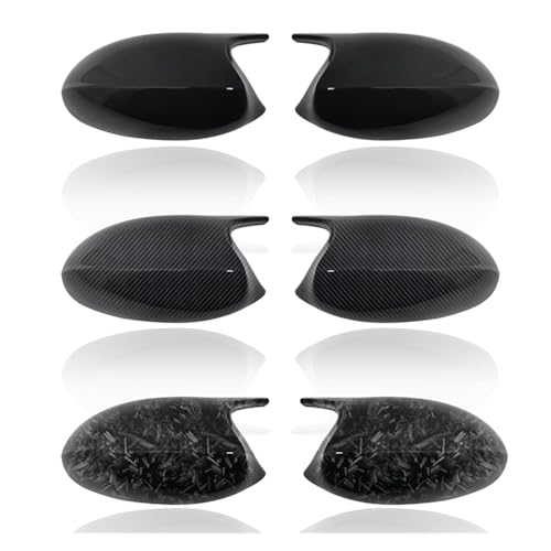 Couvercle rétroviseur look carbone forgé haut de gamme pour BMW E92 E93