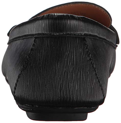 Image of Calvin Klein Womens Lisa Black Birtch Saffiano Smooth 8.5 M