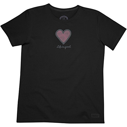 Life is good Women's Good Heart Crusher Tee