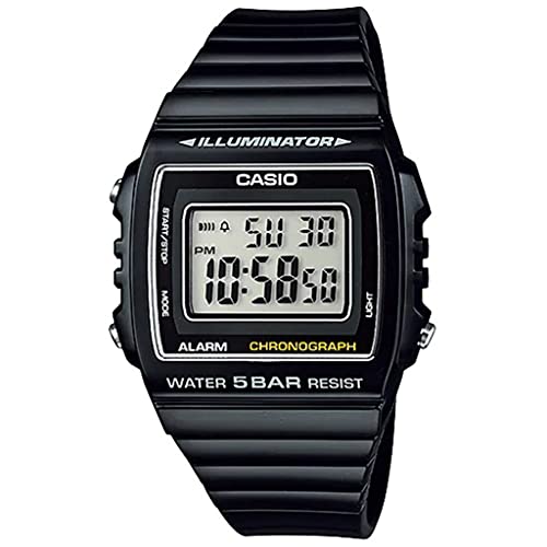CASIO腕時計 カシオ チプカシ デジタル表示 長方形 カレンダー 5気圧防水 W-215H-1AJ メンズ腕時計