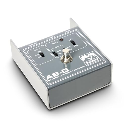 Sélecteur de sortie ligne symétrique Palmer ABO boîtier de commutation audio XLR