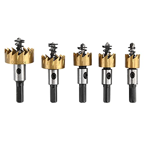 Set de sierras de perforación HSS con dientes de carburo miniatura 1