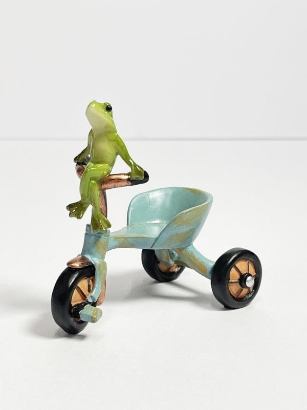 Amazon.co.jp: Frog Object, Frog on Tricycle, Frog, Frog, Interior