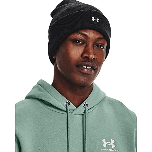 Under Armour Herren UA Halftime Cuff, superweiche Herren Mütze aus Rippstrick, schweißableitende Beanie Mütze für Winter Workouts