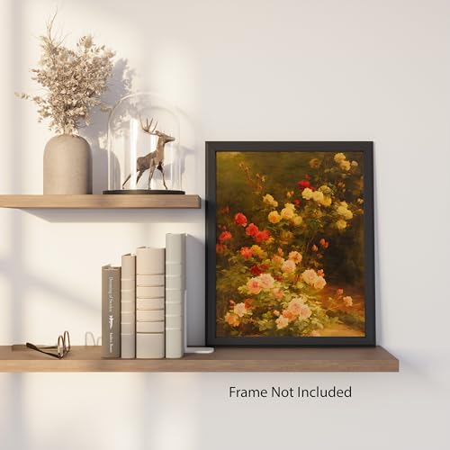 Impression florale d'automne pour habiller un mur de bureau vide - 7