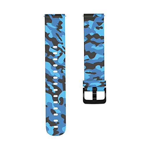 Correa Silicona para Garmin Forerunner 42mm 20mm miniatura 5