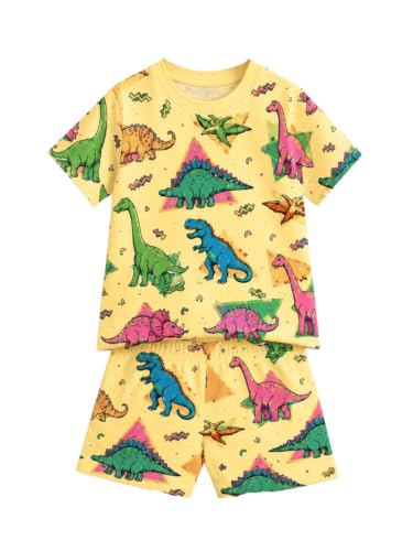 Image of THIIYA KIDS Boys Cotton Co-Ord Set | Printed T-Shirt & Shorts | Soft Comfortable Summer Wear for Kids
