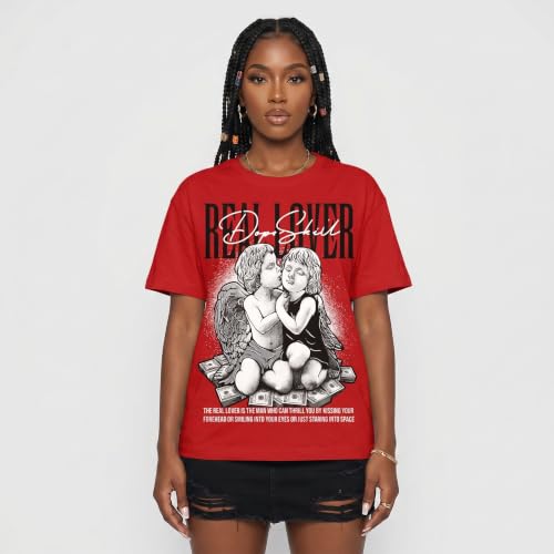 Image of DopeSkill Graphic Tee Streetwear Hip Hop Hypebeast Street Style Unisex T-Shirt Sneaker Colour Matching Shirts Real Lover