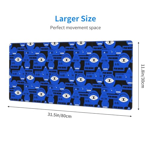 Tapete para escritorio Rubber Desk Pad 80x30 cm miniatura 2