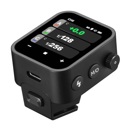 Flashpoint R2 Nano Touchscreen TTL Wireless Flash Trigger for Olympus and Panasonic, Godox X3 O