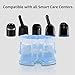 Clean & Renew Refill Cartridges CCR Compatible with Braun Replacement Shaver Cleaner Solution for Clean&Charge Cleaning System (8-PACK)