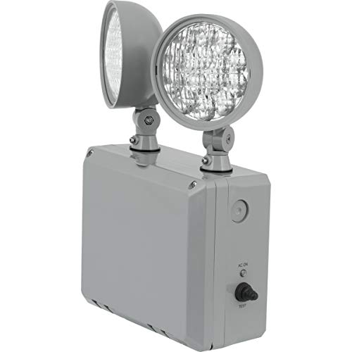 Super Big Clearance! Progress Commercial PE2WL-82 LED Emergency Light, Grey Super Big Clearance! Progress Commercial PE2WL-82 LED Emergency Light, Grey