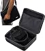 Navitech Black Heavy Duty Rugged Hard Case/Cover with Shoulder Strap Compatible with The Oculus Quest and Oculus Quest 2 VR Gaming Headset