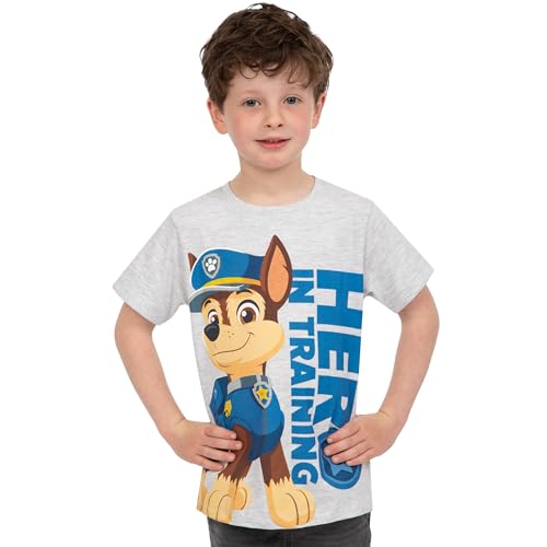 Paw Patrol Shirt | Short Sleeve Boys Shirt | Chase Boys Tshirt2
