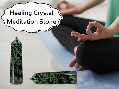 Image of Crystal Heaven Flower Stone Crystal Tower Obelisk Point For Chakra, Healing And Balancing - Aaa Grade Original Certified Gemstone Agate For Reiki Meditation Yoga Spiritual (3-4 Inches)