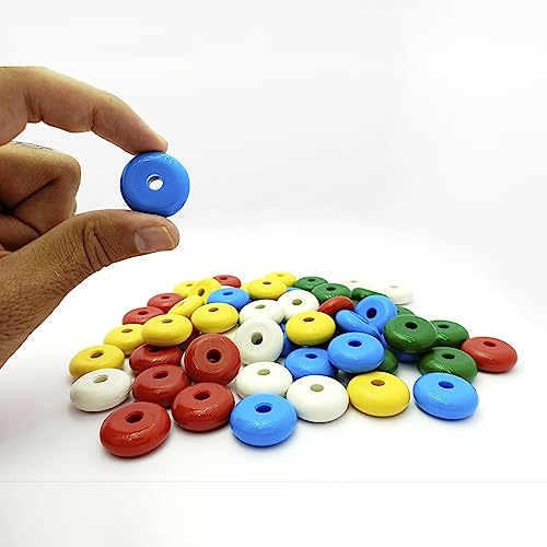 Image of Educational Abacus Toy Tool for Kids to Early Math Montessori Learning Education Toys Manipulatives Counting Skills Mathematics Game Learn to Count, Add & Subtract with Colourful Beads
