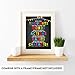 Andaz Press Classroom Teacher Wall Art Poster Signs, 8.5x11-inch, Watch Your Thoughts They Will Become Your Words Your Character, 1-Pack, Unframed, Kids Motivational Quotes Watch Your Thoughts Poster