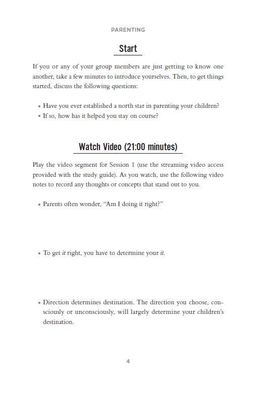 Parenting Bible Study Guide plus Streaming Video: Getting It Right - Image 6