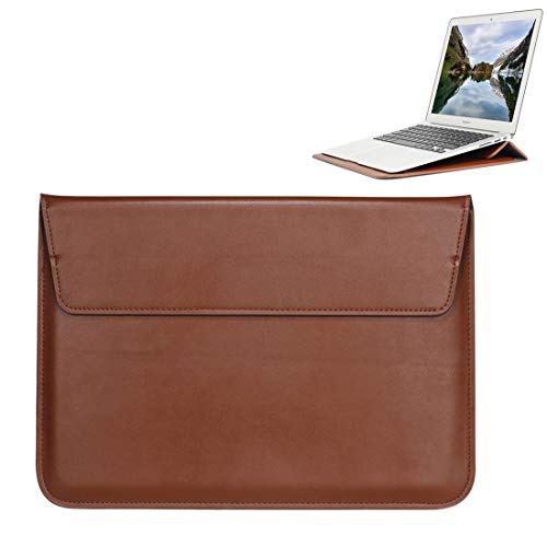 Étui pour tablette 11,6 pouces style enveloppe marron, la pochette fine idéale au bureau