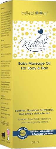 Image of Kidbee Baby massage Oil | For Body & Hair (2, 100 ml)