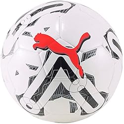 PUMA Orbita 6 Ms Pelotas de entrenamiento Unisex adulto 4 PUMA Orbita 6 Ms Pelotas de Entrenamiento, Unisex Adulto, Blanco Negro Rojo, 32