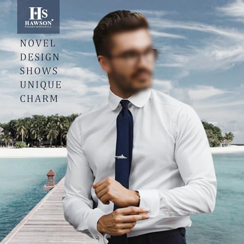 HAWSON Various Tie Clips for Men Unique, Funny Novelty Mens Tie Bar, Personalized Tie Pins for Men, Theme Wedding Party Gifts4