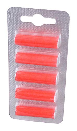 blupalu Lot de 5 bâtonnets de déodorant I pour aspirateur avec sac I pour aspirateurs et sacs d'aspirateur Frais et agréables I RedFruits I Rouge
