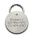 I Thought I Saw a Squirrel - Engraved Metal Pet Tag