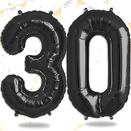 Folienballon Silber „40“ Für Geburtstag – 40 Cm, Mehrfach Verwendbar, Für Helium Oder Luft