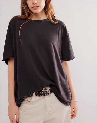 Women Y2k Embroidered Graphic Tees Preppy Teen Girls Short Sleeve Oversized Summer T-Shirt Coastal Beach Tops4