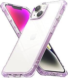 Ringke Fusion Bumper Case Compatible with iPhone 14 Pro Max 6.7-Inch Case, Square Shaped Advanced Edge Bumper Shockproof Drop Protection - Clear