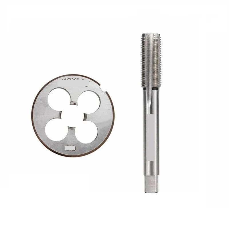 2pcs Right Hand Metric Tap Die Set M13-M24, Used for Machine Tool Internal and External Thread Tapping and Thread Repair Tools