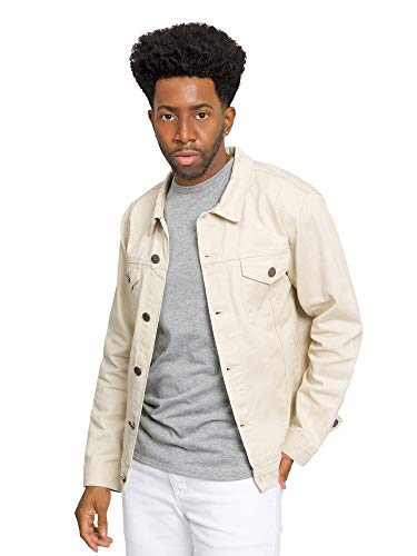 Image of VICTORIOUS Men's Distressed Denim Jacket