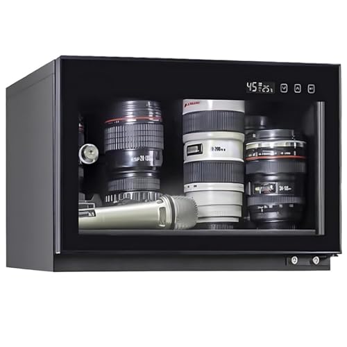 Dry Cabinet Camera, 15l/20l/30l/40l Electronic Moisture-proof Box With Led Light & Humidity Control, Camera Lens Dehumidifier, Drying Oven For Photography & Precision Equipment 20L