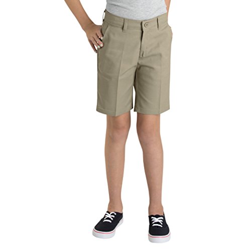 Short slim flat front Dickies Girl en beige desert sand taille 8 pour fille