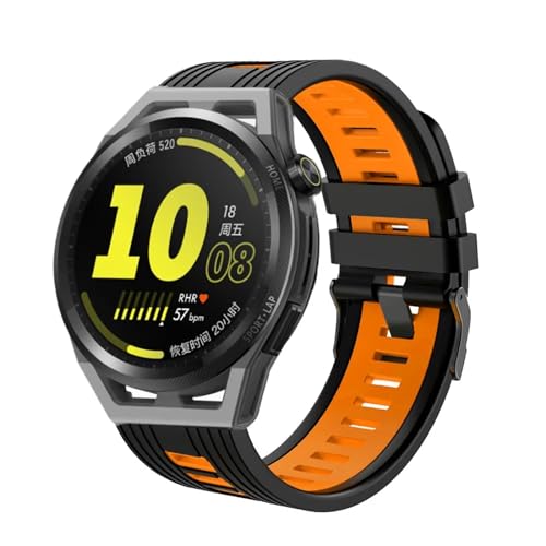 Correa de 22 mm para Samsung Galaxy Watch 3 45mm impermeable y cómoda 4