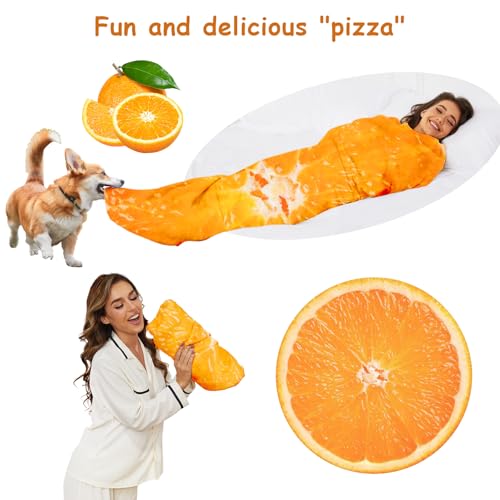 Outivity Food Blankets Funny, 71 Inch Tortilla Blankets for Adult and Kids, Soft Flannel, Round, Oversized Novelty Gifts for Everyone - Thumbnail 6
